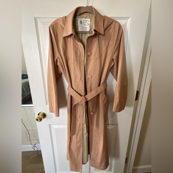 Vintage London Fog Trench Coat – Size 12 Regular - Picture 1 of 9